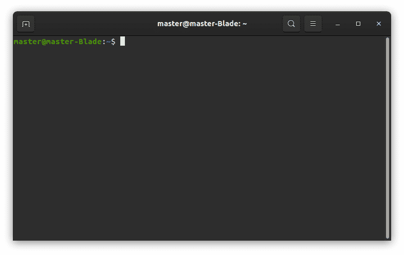 The default GNOME terminal emulator in Ubuntu.